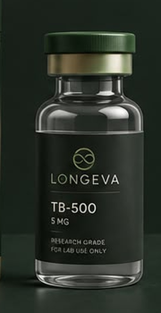 LONJEVIA research vial with gold cap